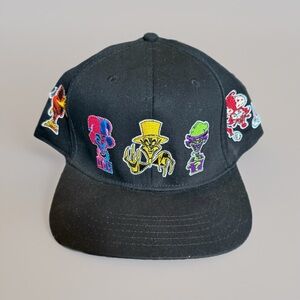 Rare VTG Insane Clown Posse Multiple Clowns Cap Embroidered Psychopathic Records
